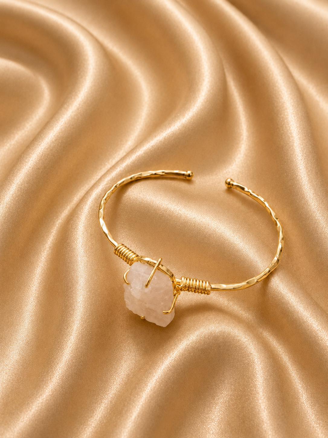 Rekha Sculpted Line Bracelet — bracelet with minimal styling