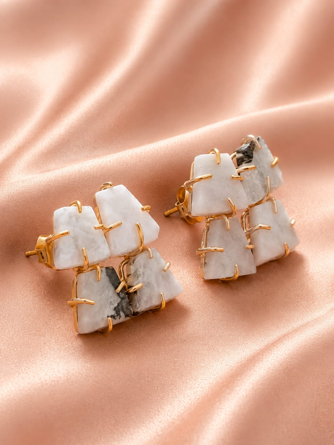 Shweta Cluster Studs — earring with everyday styling