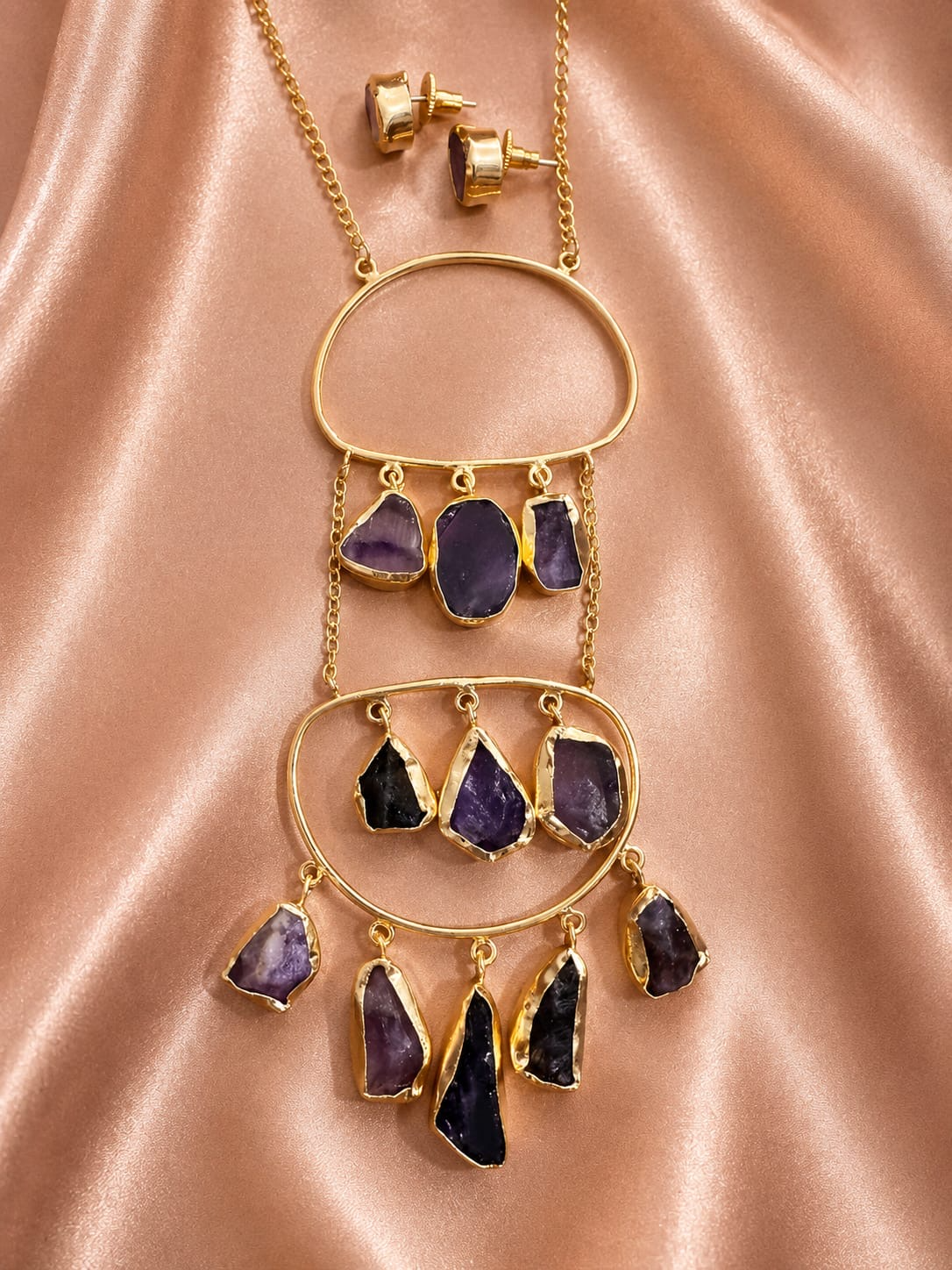 Jamuni Cascade Set — jewellery set with statement styling